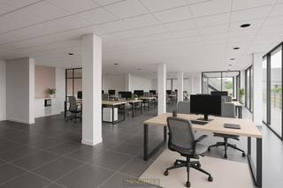 Te huur, ideaal gelegen commercieel pand (550m²) langs de N60 in KruisemVEELZIJDIG COMMERCIEEL PAND MET ZÉÉR VEEL VISIBILITEIT en een VLOTTE...