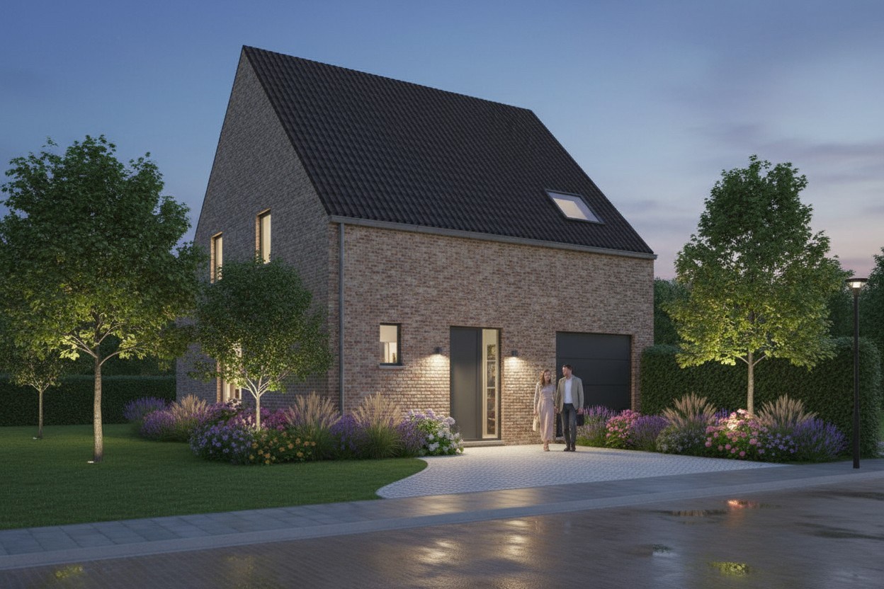 Nieuw te bouwen halfopen bebouwing – modern, energiezuinig en volledig op maat! - foto 4