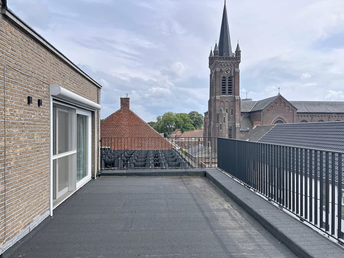 Appartement met 1 slaapkamer 2 ruime terrassen te Roeselare. - foto 3