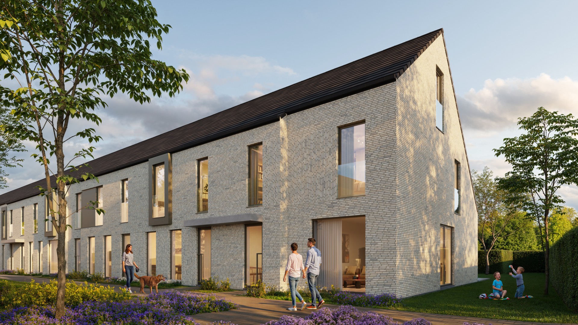 Energiezuinige halfopen bebouwing met 4 slpk’s - foto 1
