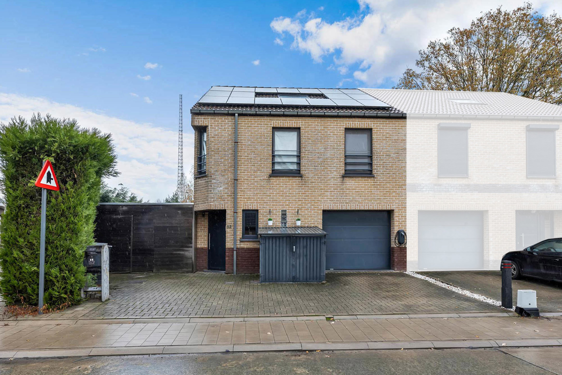 Ruime, instapklare HOB met 4 slpks, garage en tuin - foto 1