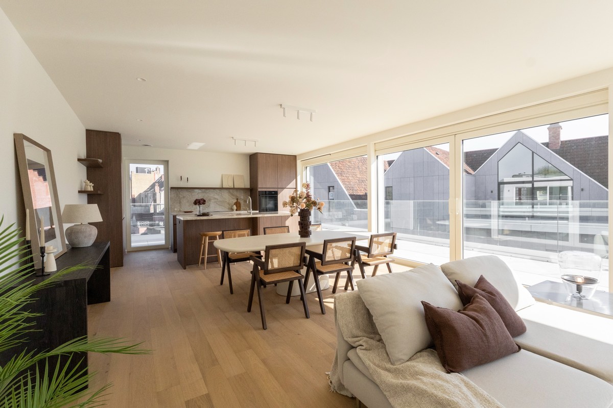 Instapklaar en hoogwaardig afgewerkt 3-slaapkamerappartement in Brugge. - foto 5