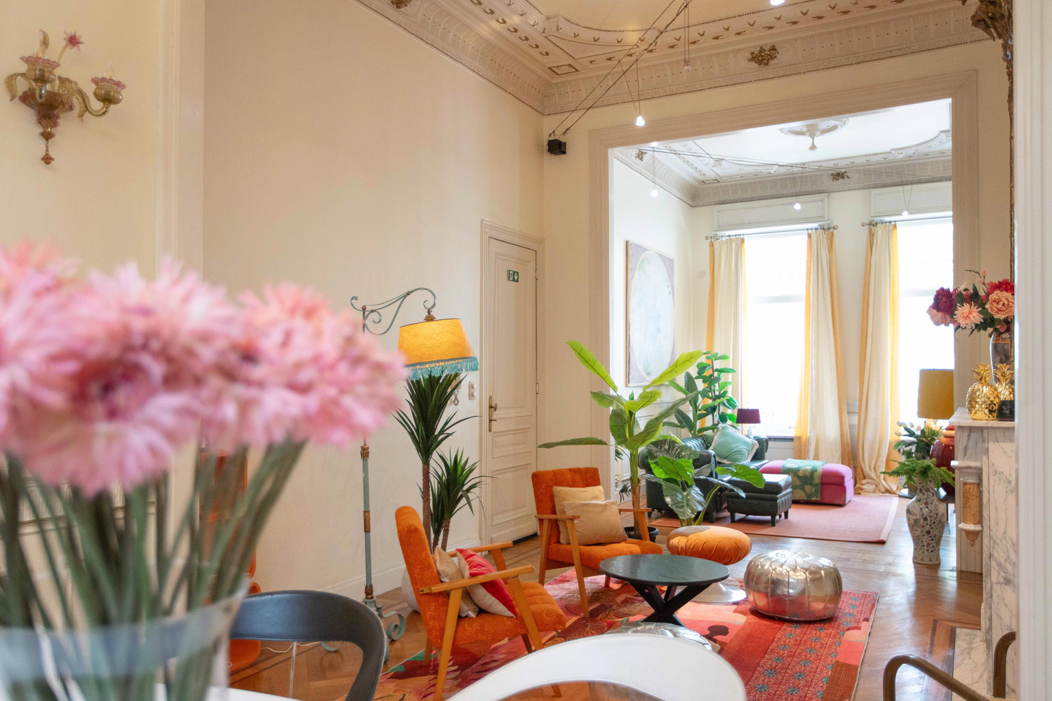 Ruime en luxueuze neoclassicistische herenwoning incl. dubbele garage en veelzijdige mogelijkheden op toplocatie te Antwerpen-Zuid - foto 5