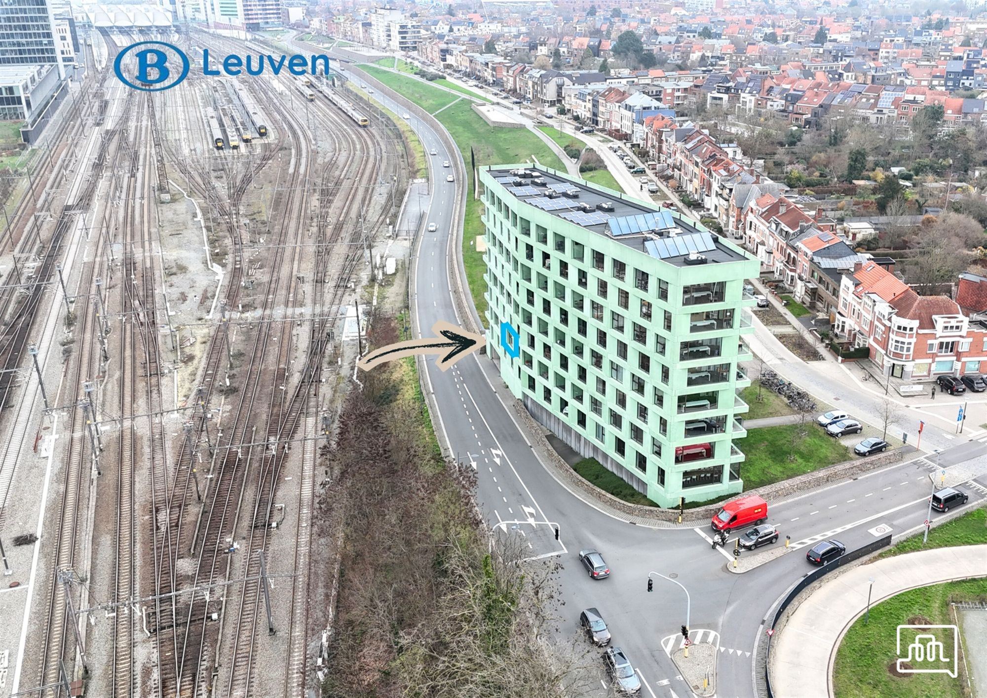 Studentenkamer met eigen sanitair - foto 1