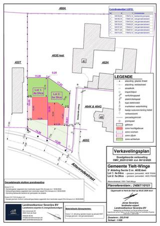 In de attenrodestraat worden er 2 mooie percelen bouwgrond verkocht met een zeer mooie perceelbreedte (gevel van 10m mogelijk!)Indien gewenst (zonder...