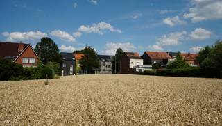 Rustig gelegen perceel bouwgrond van 6 are 10 ca voor half-open-bebouwing. <br />Zuid-west georiënteerd.<br />Perceelbreedte circa 11,9m vooraan en circa 12,5m achteraan<br />Perceelsdiepte: circa 50m.<br />Bouwbreedte: 9m maximum - bouwdiepte: 17m maximum op gelijkvloers en 12m maximum op verdieping.<br />Kroonlijsthoogte: 6,50m. <br />Geen bouwverplichting. <br />Opmetingskosten ten laste van kopers 1.800 euro.<br />Stedenbouw info: omgevingsvergunning verkaveling - woongebied - BPA K11 Koetsweg deel 2 en algemene bouwverordening Leuven - geen voorkooprecht ruimtelijke ordening - geen rechterlijke herstelmaatregel of bestuurlijke maatregel opgelegd - geen maatregelen in het Vlaams handhavingsplatform.<br />Niet overstromingsgevoelig - perceelscore A.