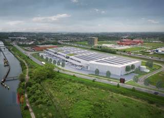 Bâtiment industriel logistique comprenant 10 342 m² d'espace de stockage combiné à un bureau de 310 m² et la possibilité de louer une mezzanine...