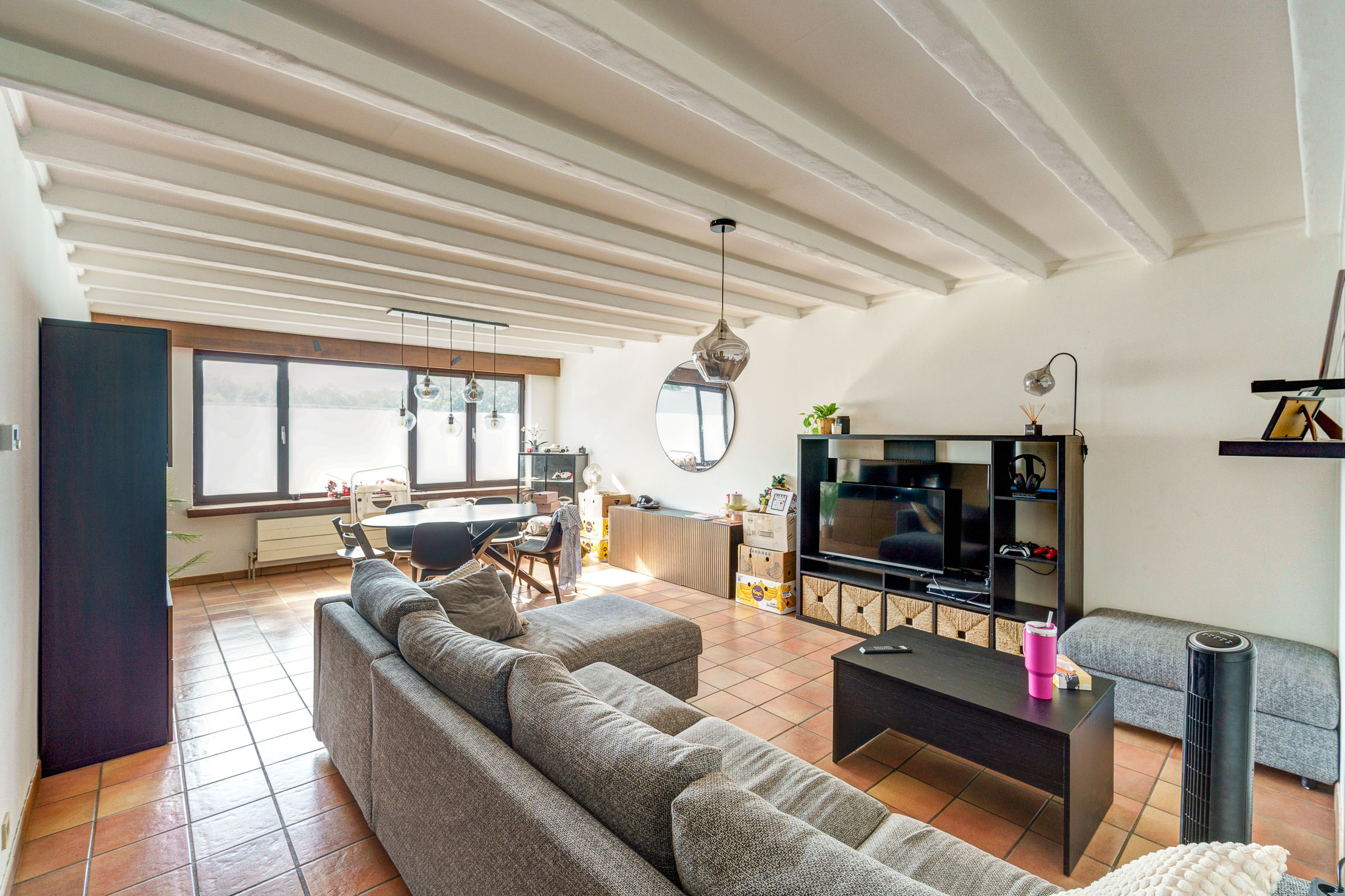 Gelijkvloers appartement met tuin en garagebox - foto 4