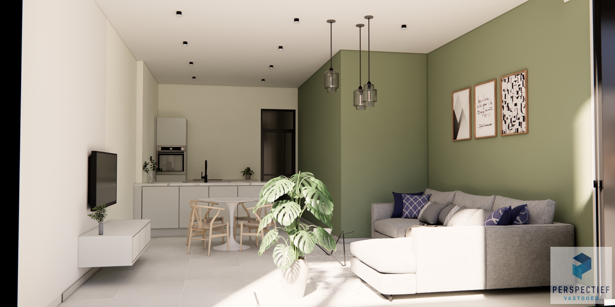 GELIJKVLOERS NIEUWBOUWAPPARTEMENT met STADSTUIN - foto 2