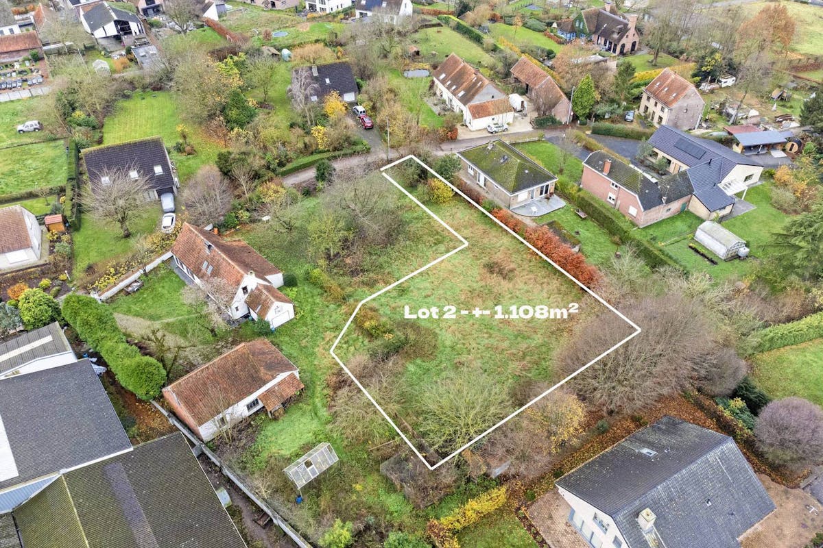 Perceel bouwgrond van 1108 m² te koop in Semmerzake - foto 2