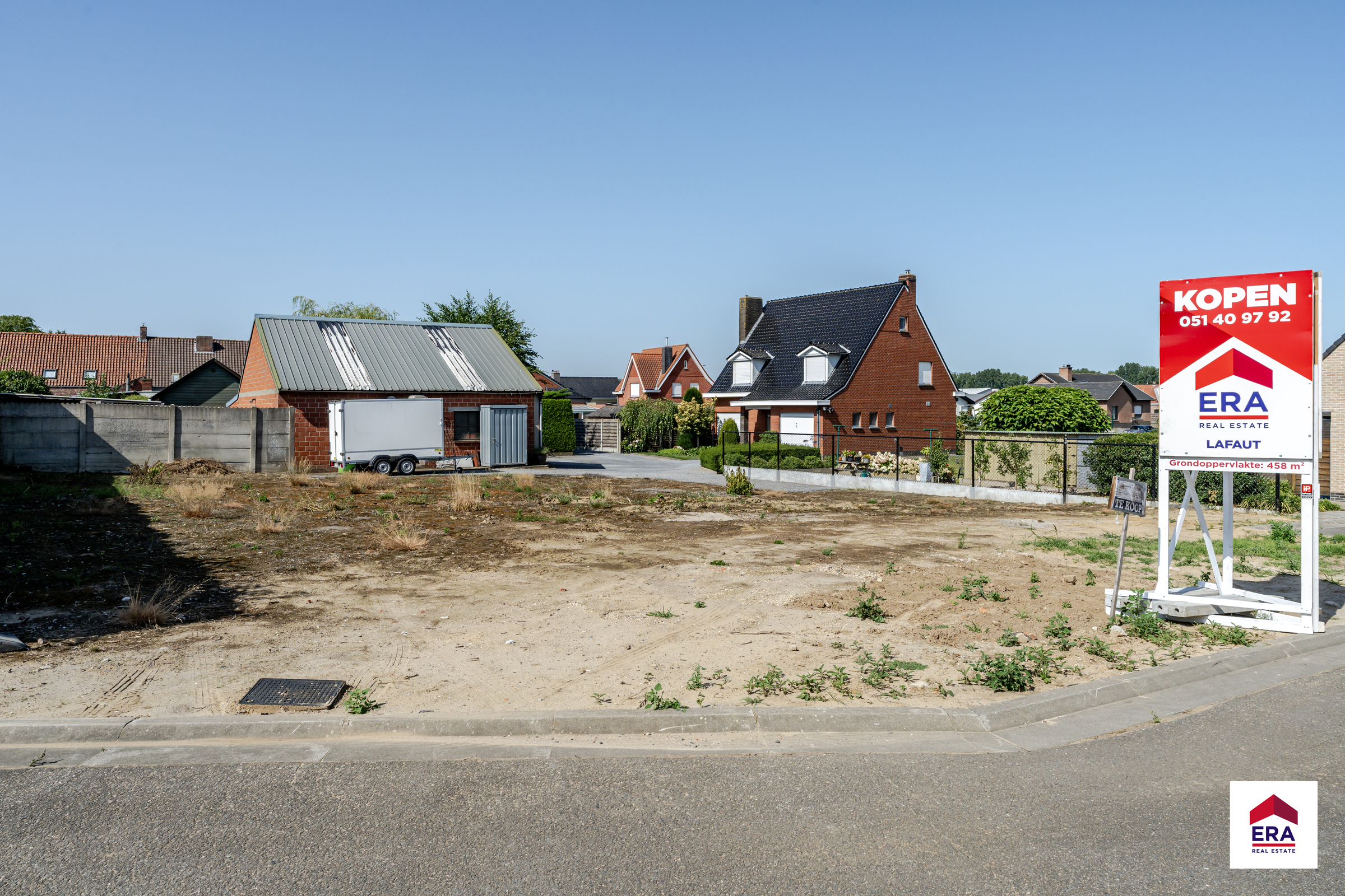 Bouwgrond voor vrijstaande woning op 458m² in Dentergem - foto 4