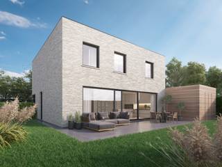 De indeling is nog compleet te personaliseren.<br /><br />Omarm een duurzame levensstijl met milieuvriendelijke kenmerken geïntegreerd in het pand. Van zonnepanelen, domotica, energiezuinige apparaten tot een regenwaterput van 10.000 liter.<br /><br />Voor meer info, aarzel niet ons te contacteren!<br /><strong>Zie www.dimmowoning voor de prijs alle kosten inclusief!</strong>