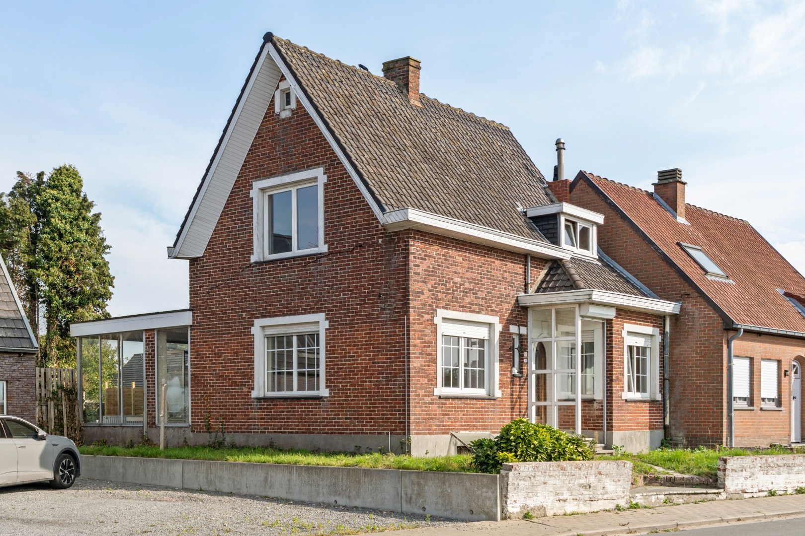 Maison semi-ouverte avec garage et vue phénoménale à Rekkem. - photo 1
