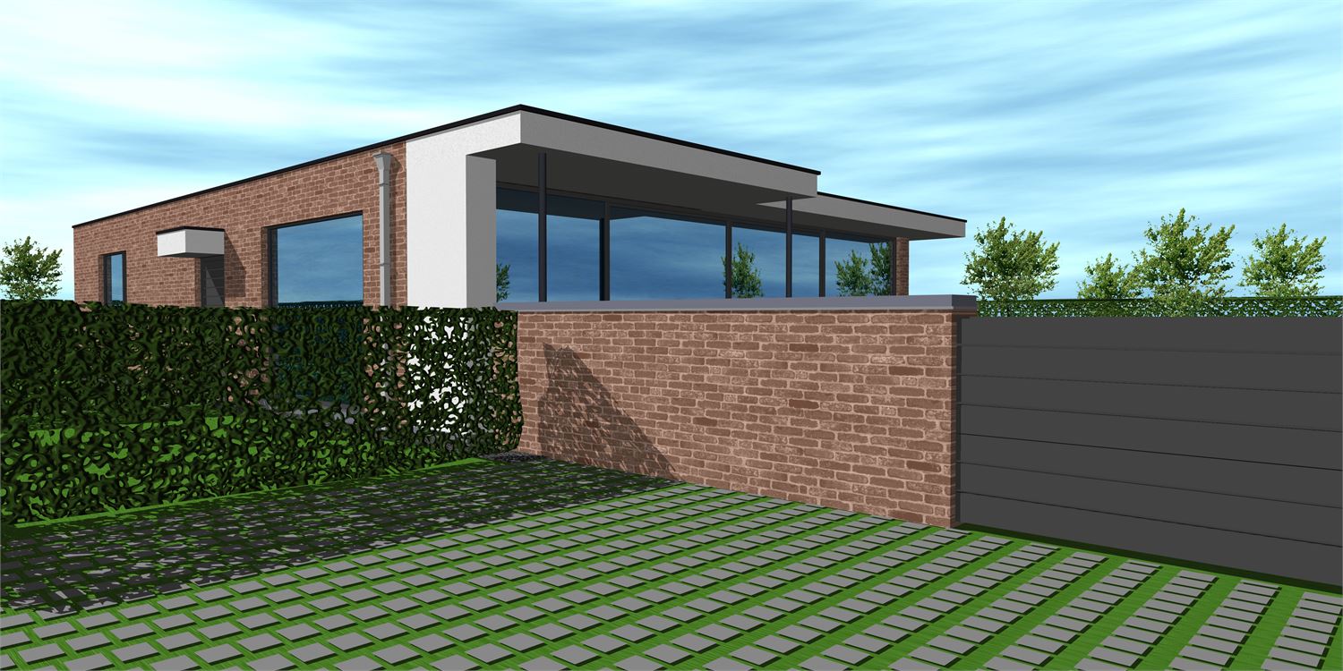 Waardamme NIEUW TE BOUWEN VILLA IN EEN MODERNE BOUWSTIJL Goedgekeurde bouwvergunning beschikbaar - foto 2