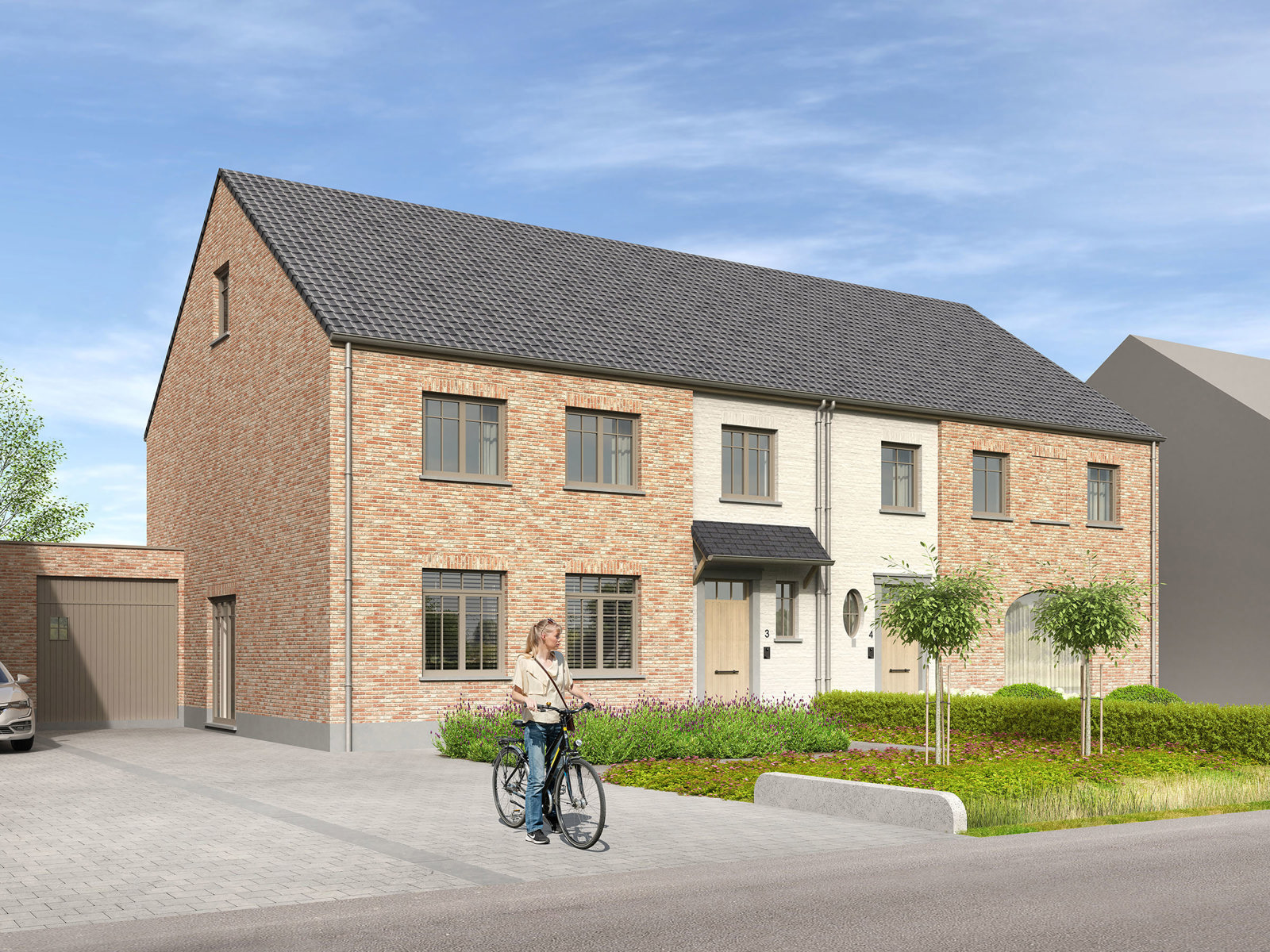 Nieuwbouwwoning te koop te Haasdonk, Stuurstraat - foto 1