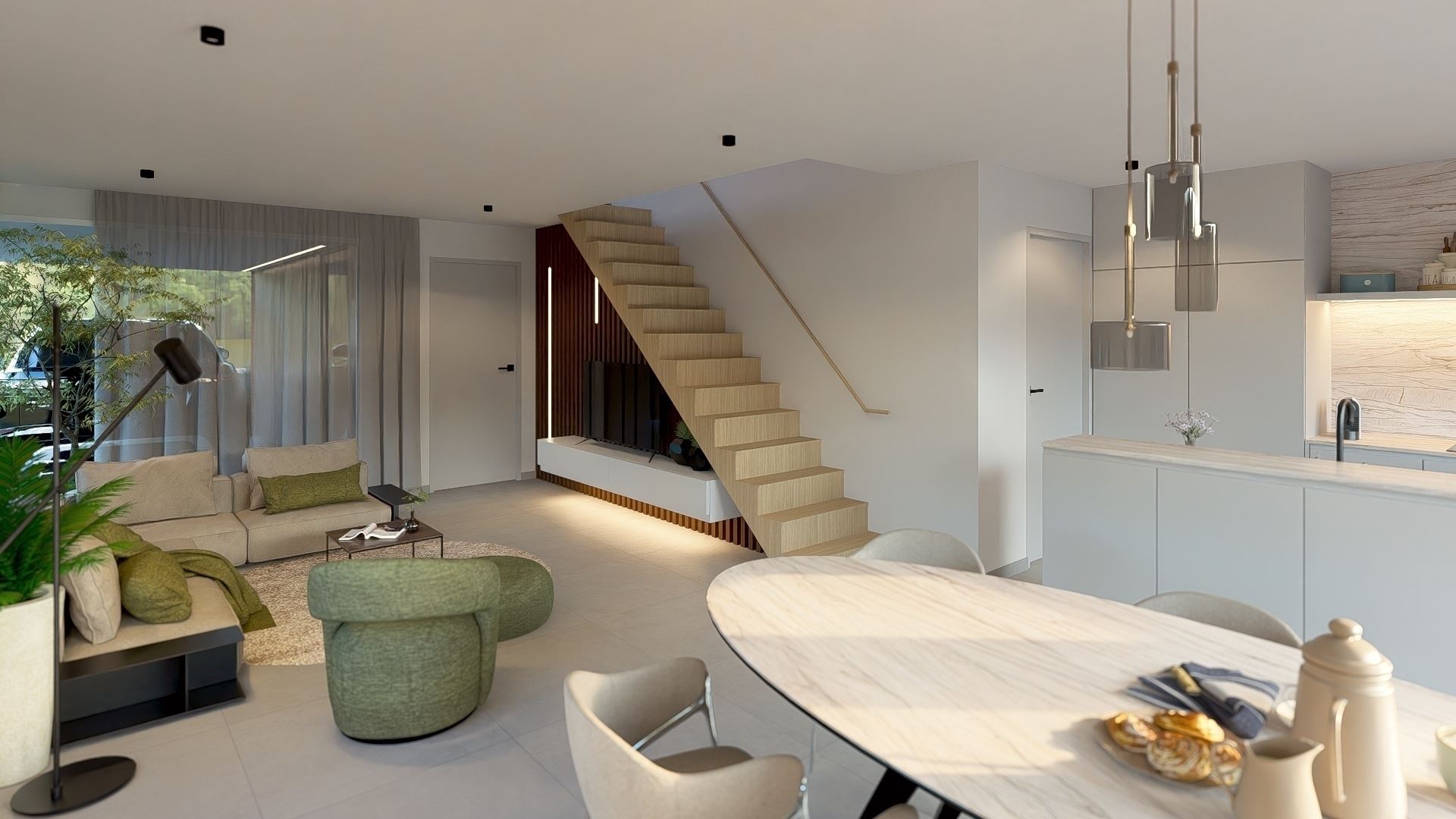 Twee nog te bouwen halfopen woningen - foto 5
