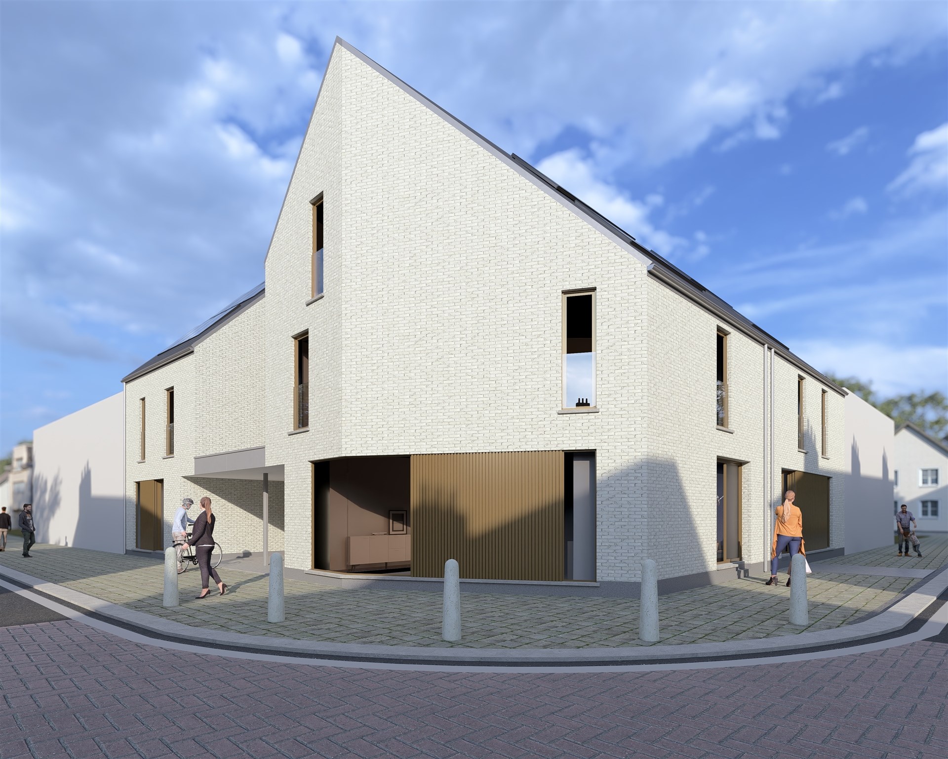 Hedendaagse nieuwbouwwoning in het hartje van Sint-Gillis-Waas - foto 1