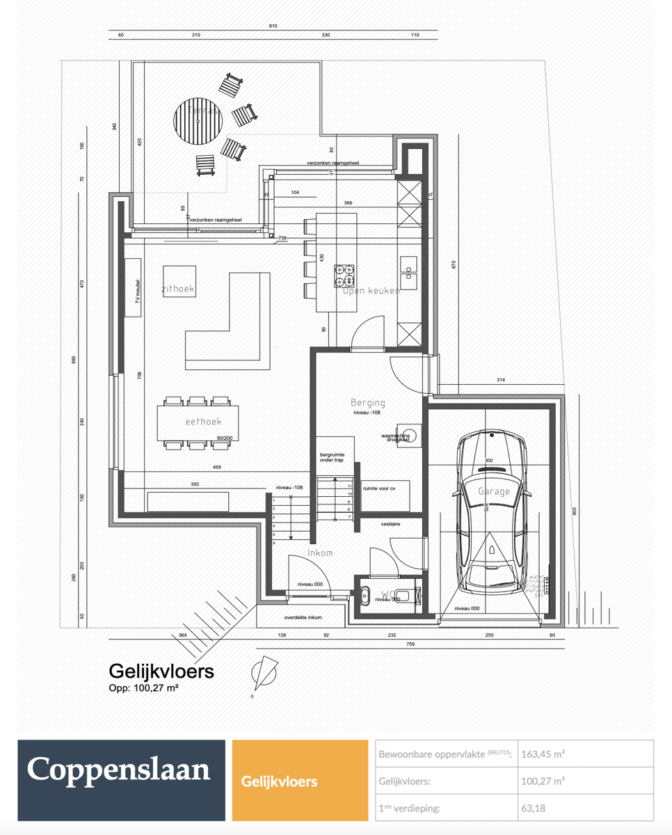 Nieuwbouwwoning te Galmaarden op 5are63 met 3 slpks! - foto 3