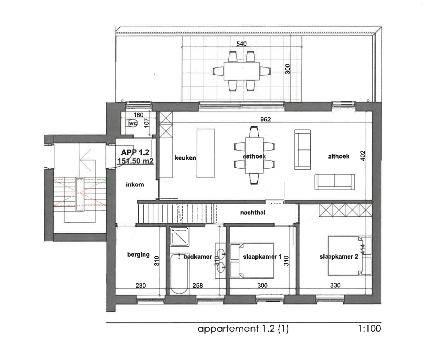 Appartement à vendre à Glabbeek avec 3 chambres - photo 3