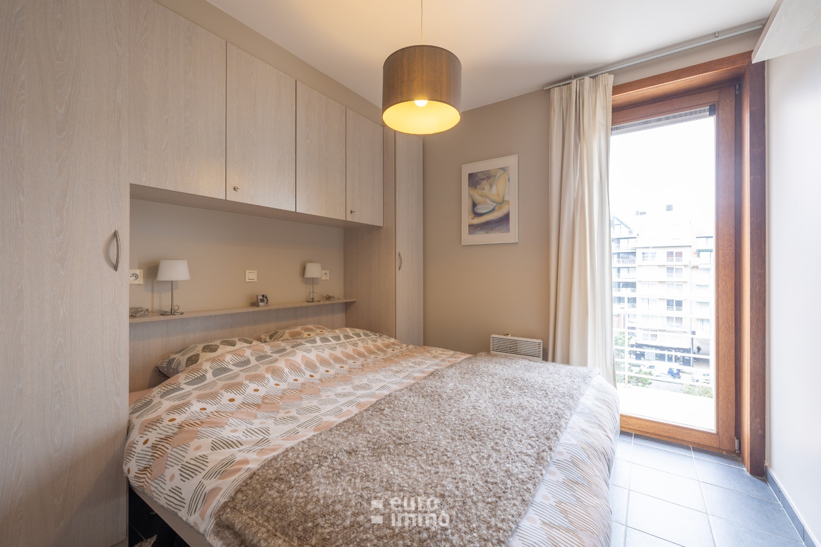 Centraal gelegen appartement met 1 slaapkamer en leuk zeezicht - foto 5