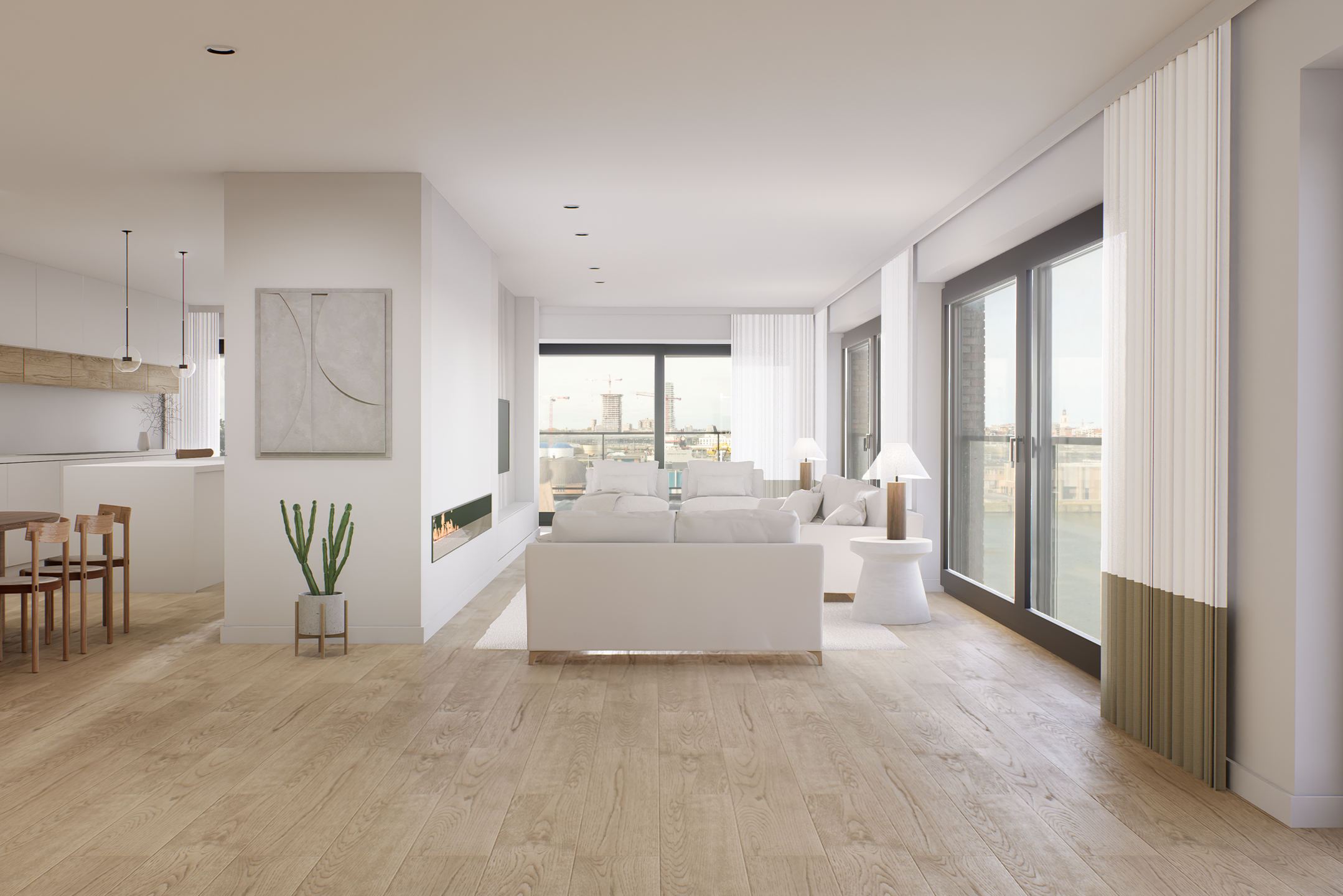 Exclusief casco appartement met zeezicht op de Oosteroever - foto 4