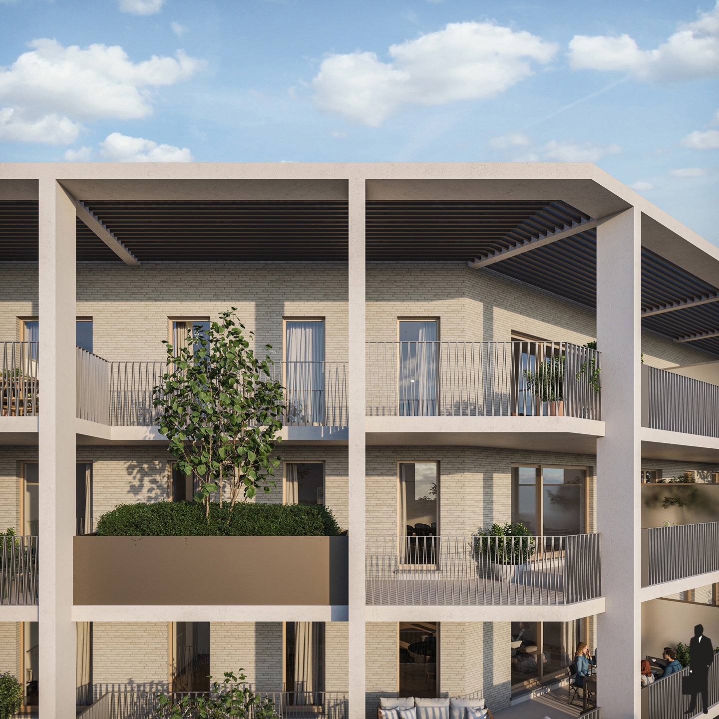 Nieuwbouw penthouse van 121m² met terras van 46m²  - foto 5