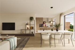 In een nieuwe en familievriendelijke wijk in Eernegem realiseert Danneels een verfijnde gezinswoning in hedendaags landelijke architectuur op het lot 12.<br /><br />Deze woning heeft een open woonkamer met afgewerkte eilandkeuken, een garage, 4 ruime slaapkamers, ingerichte badkamer, veel bergruimte en een zuid gerichte omheinde tuin met terras.<br /><br />Het lage E-peil 6 maakt je woning energiezuinig & duurzaam, dankzij een geothermische warmtepomp, vloerverwarming & zonnepanelen. Je krijgt een gezond binnenklimaat en een lage energierekening.<br /><br />Danneels werkt jouw nieuwe thuis sleutel-op-de-deur voor je af, incl. terras, oprit en tuinomheining. Voor een vaste prijs en tegen een afgesproken einddatum. Jij kiest de keuken- en badkamerinrichting, vloer- en wandtegels bij onze partners. Onze klantenbegeleider staat voor je klaar met advies op maat.