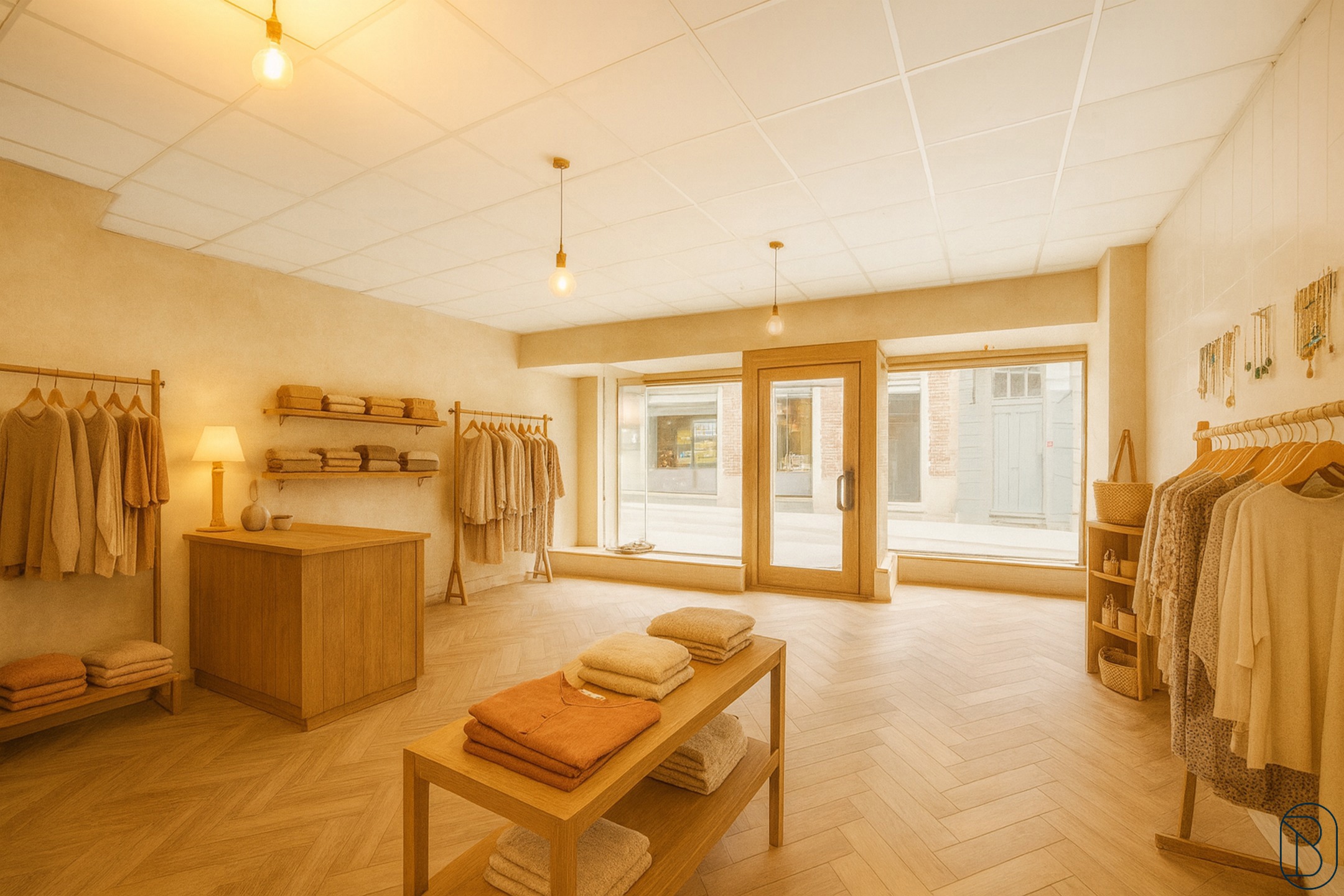 Commercieel gelegen HANDELSPAND met woonstmogelijkheid.  - foto 3