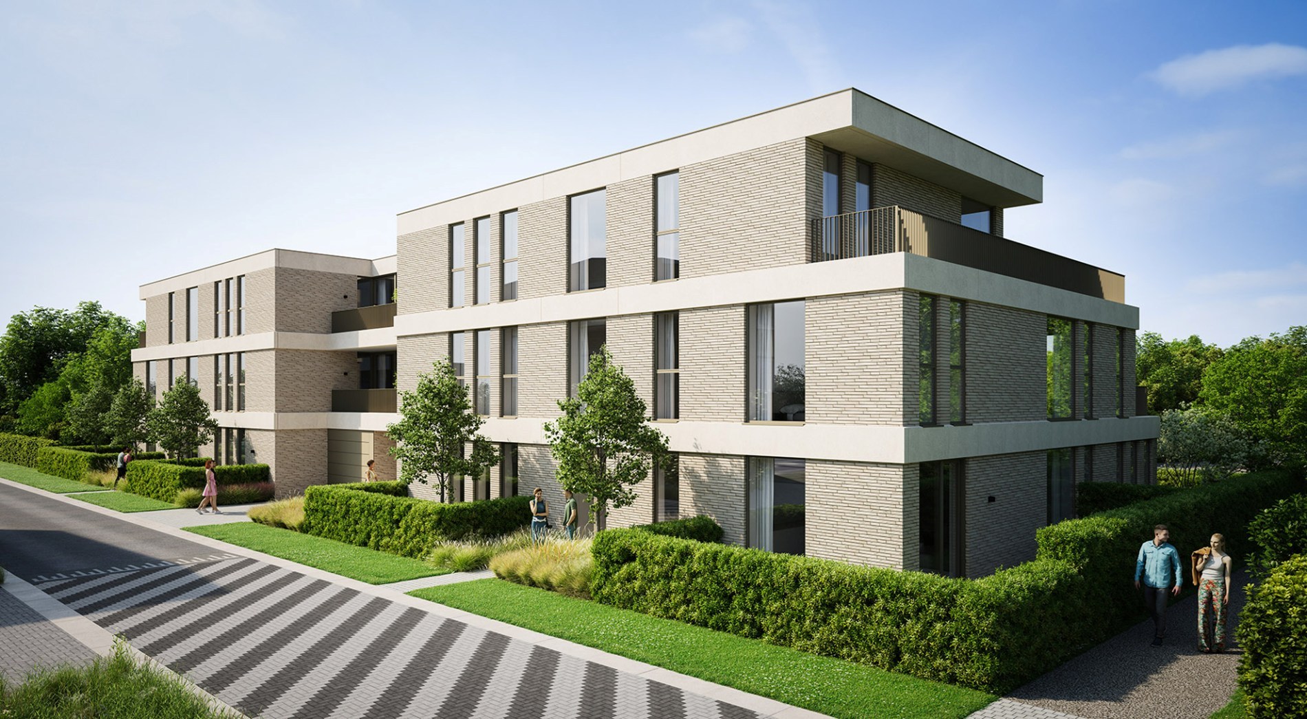Nieuwbouw 1-slaapkamer appartement in centrum Geel - foto 2