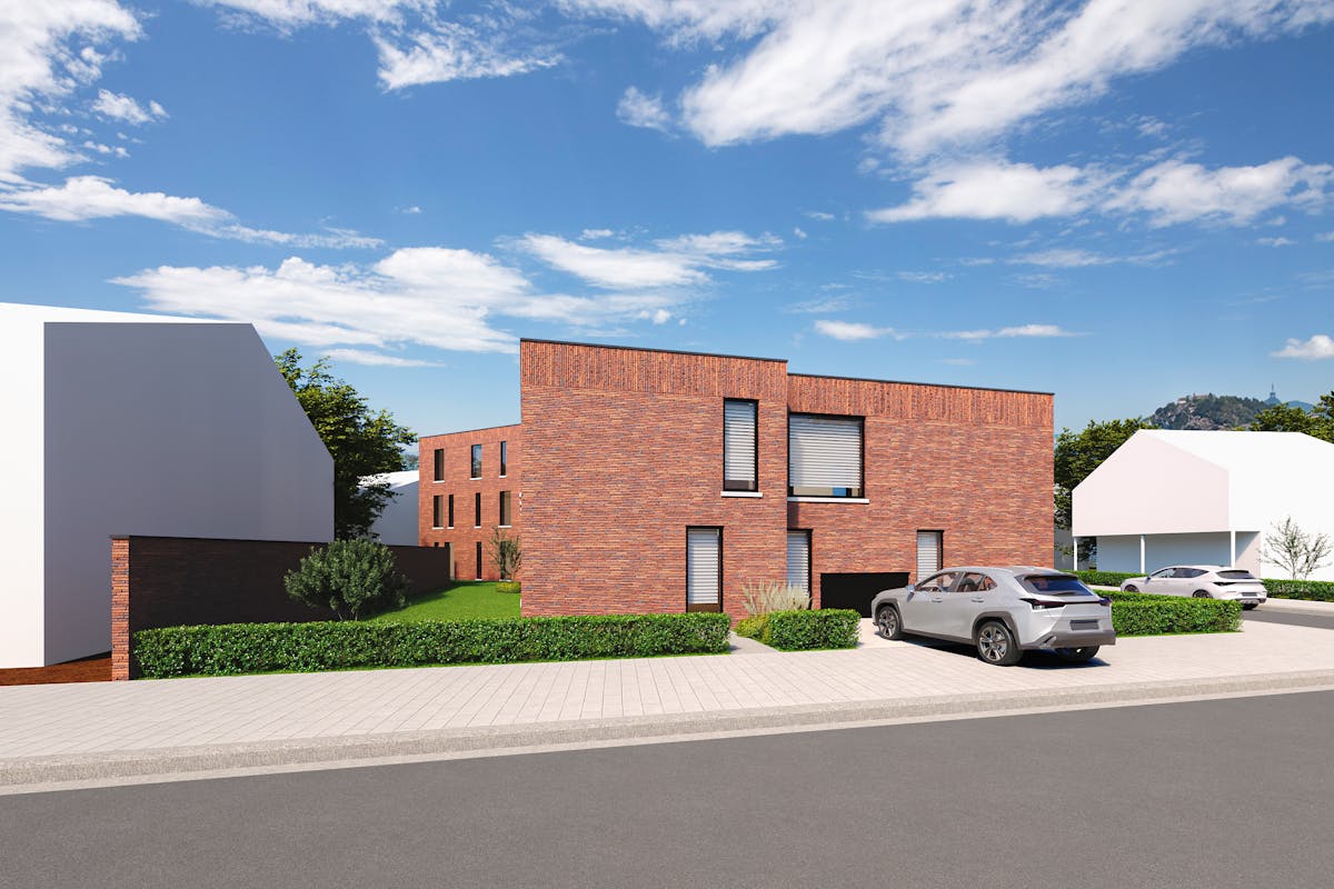 Nouveau projet de construction à Genk avec 3 maisons et 5 appartements - photo 1