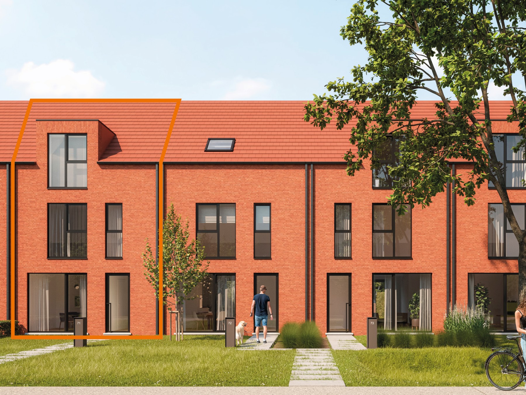 Lot 71 Gezinswoning met 3 slaapkamers en private carport - foto 1