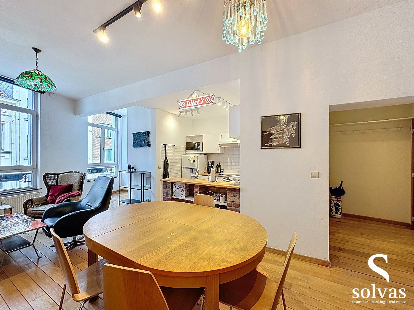 Quartier Dansaert - Appartement meublé d'une chambre à coucher dans un emplacement de choix - photo 3