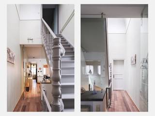 In de Oswald Ponettestraat vind je deze ruime en karaktervolle herenwoning met ca. 314 m² bewoonbare oppervlakte op een perceel van ± 300 m². Een woning die uitblinkt door haar doordachte indeling, lichtinval en veelzijdigheid.

Het gelijkvloers biedt twee grote leefruimtes, aangevuld met twee multifunctionele ruimtes die rechtstreeks uitgeven op het terras en de tuin. Ideaal als bureau, praktijkruimte, wasplaats, berging, extra leefruimte of zorgunit. Op dit niveau zijn ook een badkamer en een apart toilet aanwezig. Dankzij deze indeling is de woning perfect geschikt voor vrij beroep, kangoeroewonen, zorgwonen of wonen-werken.

De eigenlijke woonverdieping bevindt zich op het eerste verdiep en vormt het warme hart van de woning: een ruime open leefruimte met open haard, waar living, eetkamer en keuken naadloos in elkaar overlopen, aangevuld met een slaapkamer en een badkamer. Vanuit deze verdieping heb je toegang tot een terras met zicht op de tuin.

Op het tweede verdiep bevinden zich drie volwaardige slaapkamers en een derde badkamer.
Daarnaast is er nog een ruime zolder die verder kan ingericht worden.

Achteraan geniet je van een gezellige stadstuin. Een woning met karakter, ruimte en uitzonderlijke flexibiliteit, op wandelafstand van het centrum van Ronse.

Laat je verrassen tijdens een bezoek ter plaatse en ontdek zelf het enorme potentieel van deze unieke herenwoning.