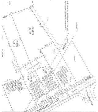 Bouwgrond voor open-bebouwing ( LOT 2 ), op een perceel van ca. 1.426m² en een straatbreedte van 16 meter, gelegen in een goedgekeurde...