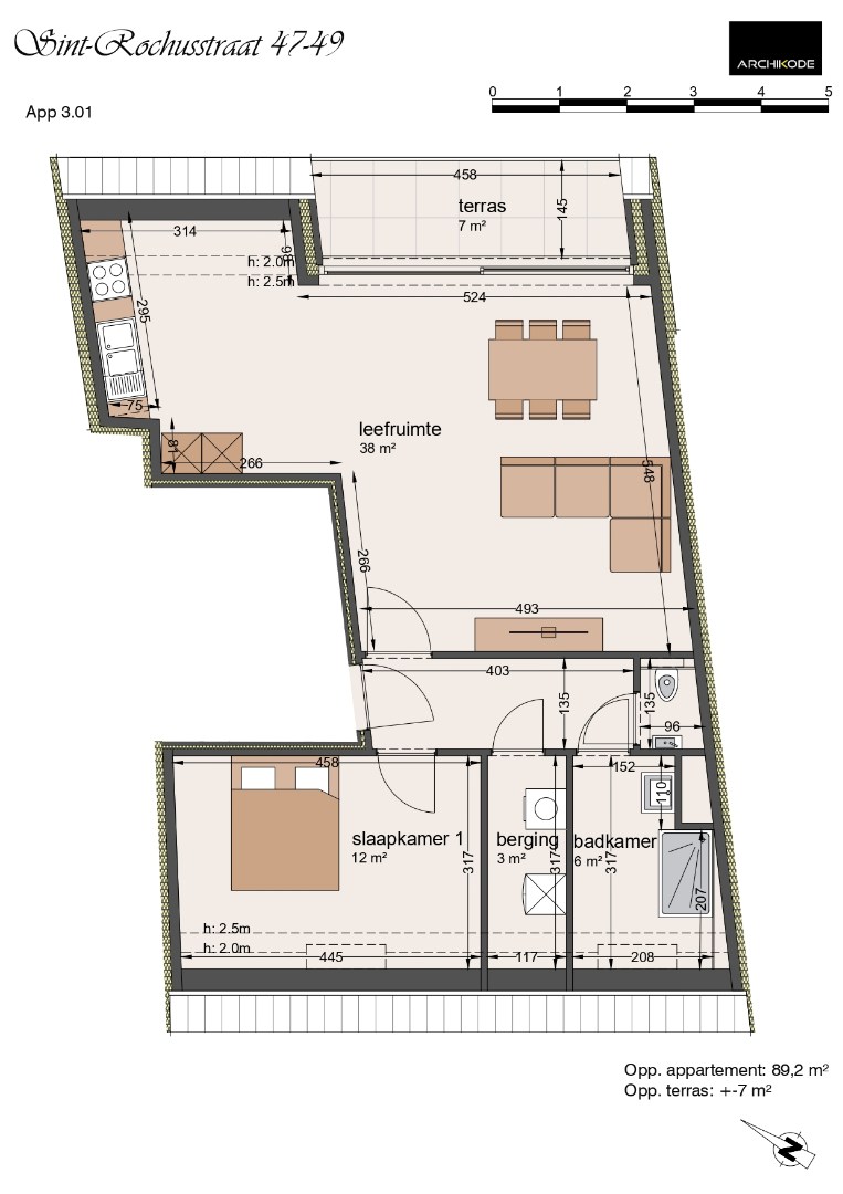 Apartment for sale in Halle with 1 bedroom - photo 3