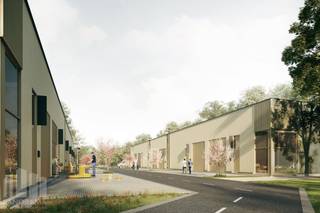 Ontdek deze nieuwbouwontwikkeling met <strong>12 hoogwaardige KMO-units</strong> in de industriezone <strong>Molenstede</strong>. Slechts <strong>4 units</strong> zijn nog beschikbaar, <strong>grijp deze unieke kans!</strong><br /><br />Dankzij de uitstekende bereikbaarheid via de gewestwegen, op slechts <strong>8,5 km </strong>van de <strong>op- en afritten van de E314</strong> en 15 km van het verkeersknooppunt Beringen-Paal (E313 Antwerpen–Luik), geniet deze locatie van een vlotte verbinding.<br /><br />De beschikbare units hebben oppervlaktes van <strong>209 m² tot 836 m²</strong>. Elke opslag is voorzien van een staalconstructie, een gepolierde betonvloer met een vloerbelasting van<strong> 1 ton/m²</strong>, een <strong>elektrisch geïsoleerde sectionaalpoort </strong>en een<strong> vrije hoogte van 6 m</strong>.<br /><br />De gebouwen zijn afgewerkt met geïsoleerde<strong> aluminium sandwichpanelen</strong>, <strong>lichtstraten</strong> voor een optimale natuurlijke lichtinval en een geïsoleerd dak met PIR-isolatie. Bovendien voldoen de units aan<strong> brandklasse C</strong> en zijn uitgerust met <strong>regenwaterrecuperatie.</strong><br /><br />Het project beschikt bovendien over<strong> ruime parkeerfaciliteiten</strong> met <strong>laadvoorzieningen</strong> voor elektrische voertuigen<br /><br />Contacteer <strong>PANORAMA B2B </strong>voor meer informatie of een vrijblijvend bezoek: <strong>0474 17 17 15.</strong>