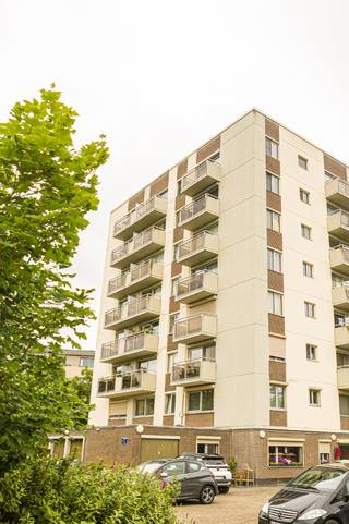 Gezellig apartement op het Hollandsveld. Dit gerenoveerde appartement is gelegen in de gegeerde groene buurt ‘Hollands Veld’. Zeer gunstig geleden en op wandel/fietsafstand van het bruisende stadscentrum van Hasselt. <br /><br />Het apartement ligt op het derde verdiep van Resudentie Johan Strauss. Dankzij haar grote raampartijen en zuidelijke ligging is deze woonst erg lichtrijk. <br />Het apartment zelf werd grondig gerenoveerd in 2015 en verder opgefrist in 2024. <br /><br />Via de inkomhal stap je binnen in een gezellige open leefruimte compleet met een knusse zithoek, eetplaats en open keuken. <br /><br />Verder is er een ruime slaapkamer met inbouwkasten en een badkamer met inloopdouche, wastafel en hangtoilet. Daarnaast is ook de wasplaats geïntegreerd in de badkamer. <br /><br />Vanuit de zithoek stap je buiten op het zuidoost georiënteerd overdekt terras met een vrij uitzicht op een groen park. <br /><br />Extra’s: videofoon, conforme elektriciteit, convector kachel met thermostaat, vliegenramen, raamdecoratie op maat, lift ik het gebouw en zonwerend glas. <br /><br />Gemeenschappelijke kosten: 60,93 Euro (voor het reservekapitaal) en 86,43 Euro (voor provisie) per maand <br /><br />Ideaal als startersappartement, investering of studentenkot. <br /><br />