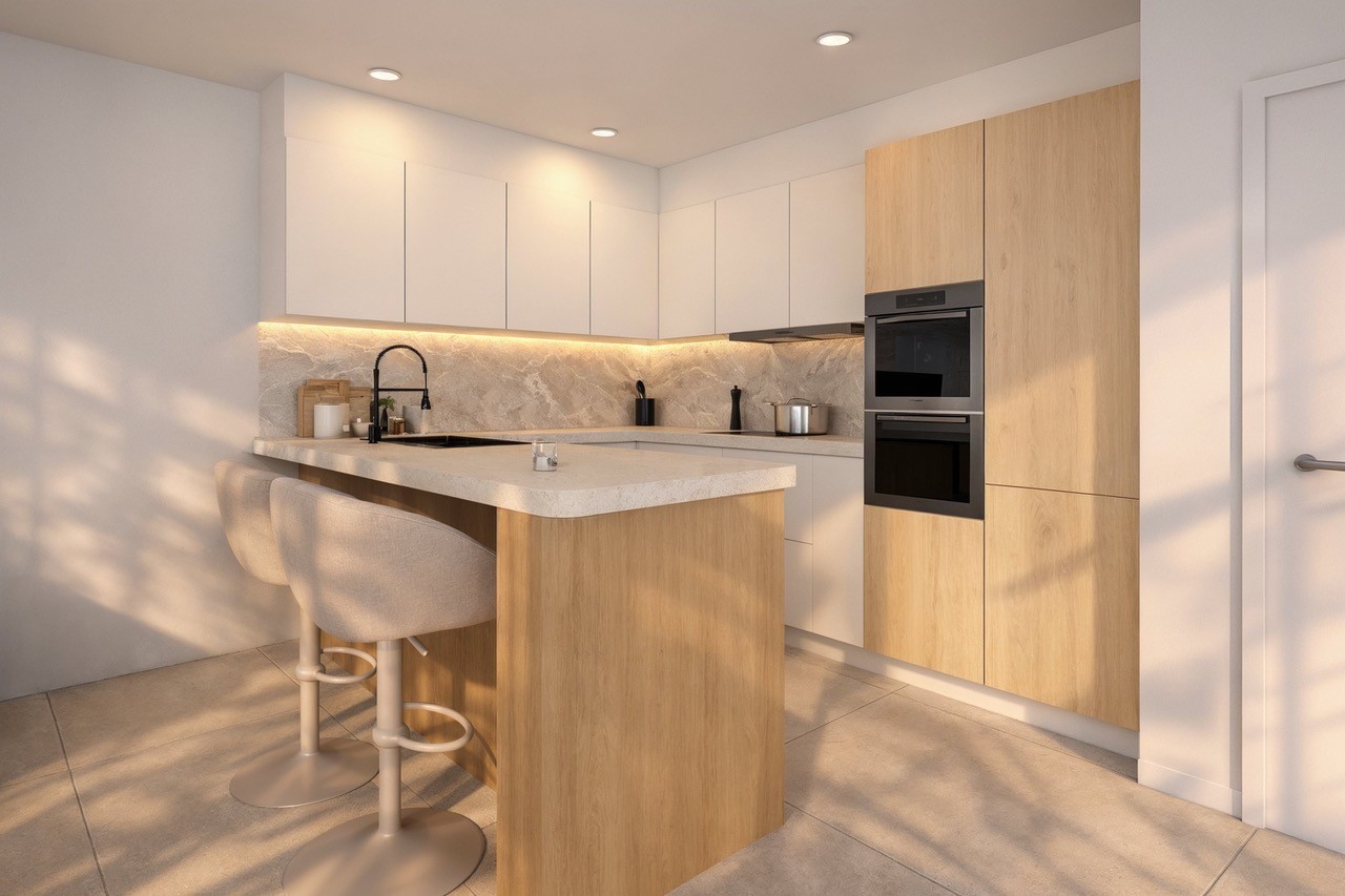 Nieuwbouwwoning te Erembodegem, modern wonen in alle rust - foto 4