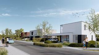 Aan de Dosseweg in Schuiferskapelle, een rustige omgeving in Schuiferskapelle, realiseren we het nieuwe woonproject "Juffrouw Elzastraat'. De verkaveling heeft een landelijk karakter en is omgeven door agrarisch gebied, waardoor je hier geniet van blijvend open zicht en rustige woonbeleving.<br /><br />Lot 1, een ruime open bebouwing, beschikt over een totale woonoppervlakte van 194,20m² op een perceel van 553m².<br />De woning combineert hedendaagse architectuur met een energiezuinige afwerking. Grote raampartijen, een lichtrijke open indeling zorgen voor een gevoel van ruimte en comfort. Ideaal voor wie rust zoekt op een centrale locatie vlak bij Tielt. <br /><br />Neem contact op met ons kantoor voor meer info of inzage in de plannen - 051/40 40 10.