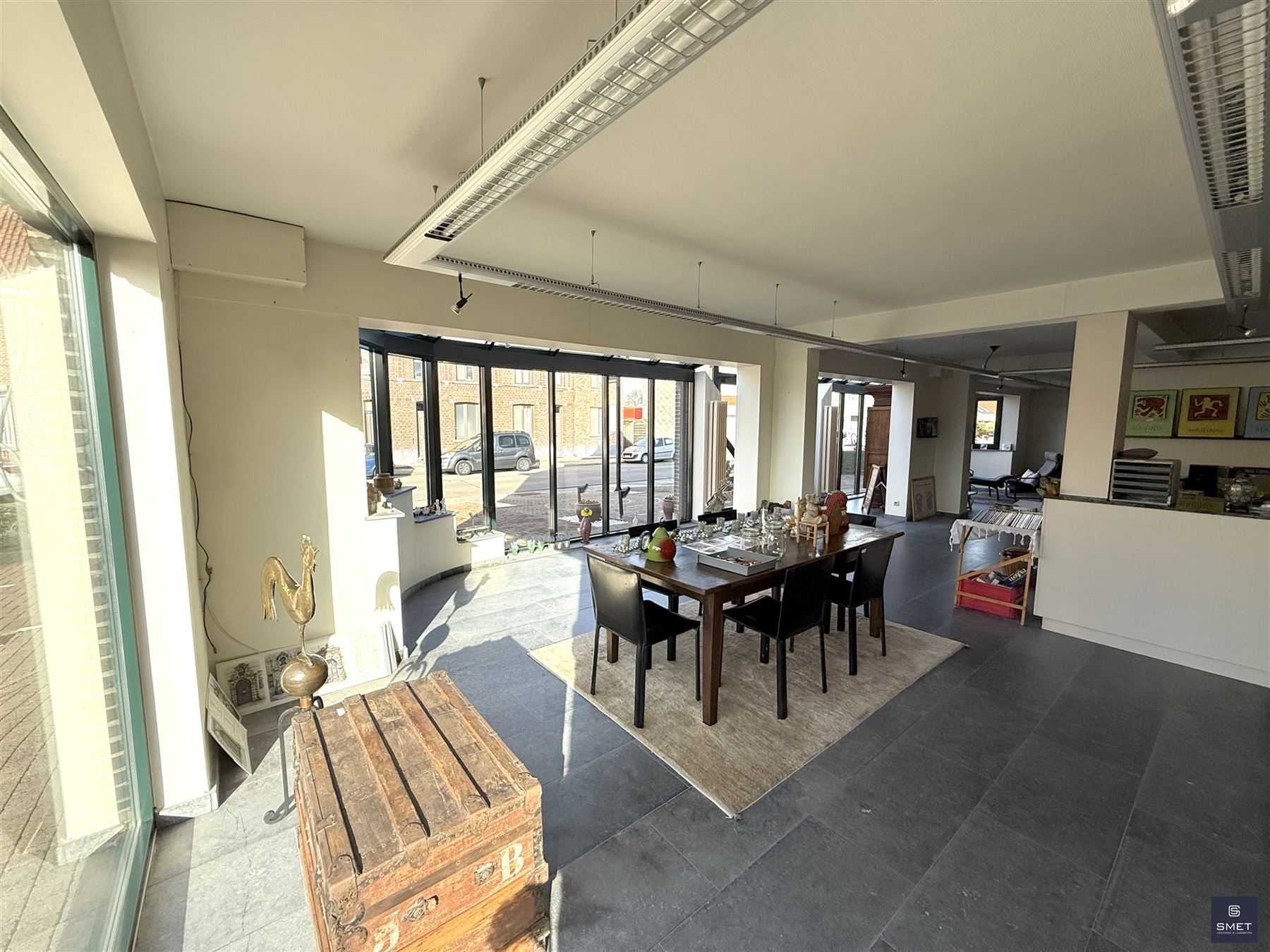 HANDELSPAND MET WOONST - TOPLOCATIE IN MELSELE - foto 3