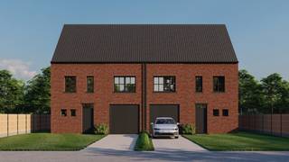 <p><strong>Charmante nieuwbouwwoning in klassieke stijl nabij Westerlo</strong></p>
<p>Deze <strong>instapklare halfopen bebouwing</strong> ligt op het <strong>laatste perceel in een verkeersluwe straat</strong>, omgeven door weilanden en natuur. De woning combineert een <strong>tijdloze klassieke uitstraling</strong> met het comfort van een <strong>hedendaagse nieuwbouw</strong>, ideaal voor wie zoekt naar rust, ruimte en kwaliteit, vlakbij <strong>Westerlo</strong>, de Parel der Kempen.</p>
<h3>✨ <strong>Kenmerken op een rij:</strong></h3>
<ul>
<li>
<p><strong>Klassieke architectuur</strong> met oog voor detail.</p>
</li>
<li>
<p><strong>Nieuwbouw</strong>, volledig afgewerkt met <strong>duurzame materialen</strong>.</p>
</li>
<li>
<p><strong>Vloerverwarming via warmtepomp</strong>: energiezuinig, stil en uiterst comfortabel.</p>
</li>
<li>
<p><strong>3 ruime slaapkamers</strong> op de eerste verdieping.</p>
</li>
<li>
<p><strong>Grote zolder met vaste trap</strong>, naar eigen wens af te werken – ideaal voor extra kamers, bureau of hobbyruimte.</p>
</li>
<li>
<p><strong>Halfopen bebouwing</strong>: veel lichtinval, extra privacy en een ruimtelijk gevoel.</p>
</li>
<li>
<p><strong>Inpandige garage</strong>: voor veilig parkeren, met directe toegang tot de woning.</p>
</li>
</ul>
<h3><strong>Buitenruimte:</strong></h3>
<ul>
<li>
<p><strong>Ingezaaide tuin</strong>, klaar voor gebruik, ideaal voor ontspanning.</p>
</li>
<li>
<p><strong>Volledige omheining</strong> rondom de tuin voor extra privacy.</p>
</li>
<li>
<p><strong>Oprit volledig aangelegd</strong>, parkeergelegenheid voor meerdere wagens.</p>
</li>
<li>
<p><strong>Volledig instapklaar</strong> – je hoeft enkel je verhuisdozen uit te pakken!</p>
</li>
</ul>
<h3><strong>Ligging:</strong></h3>
<ul>
<li>
<p><strong>Rustige, verkeersluwe straat</strong>, perfect voor wie van stilte houdt.</p>
</li>
<li>
<p>Grenzend aan <strong>weiland en natuur</strong>, ideaal voor wandelaars en natuurliefhebbers.</p>
</li>
<li>
<p><strong>Nabij Westerlo</strong>, met vlotte verbindingen naar omliggende steden, winkels, scholen en recreatie.</p>
</li>
</ul>
<hr />
<p><strong>Meer weten?</strong><br />Het <strong>lastenboek</strong> en de <strong>plannen</strong> van de woning zijn beschikbaar voor inzage na afspraak op ons kantoor, zodat je een volledig overzicht hebt van de woning en de afwerkingsmogelijkheden.</p>
<p><strong>Neem snel contact op</strong> voor een afspraak en ontdek deze <strong>instapklare woning</strong> met <strong>inpandige garage</strong> op een unieke locatie.</p>
<p><strong>0475/58.02.89</strong> of <strong>info@denimmo.be</strong></p>