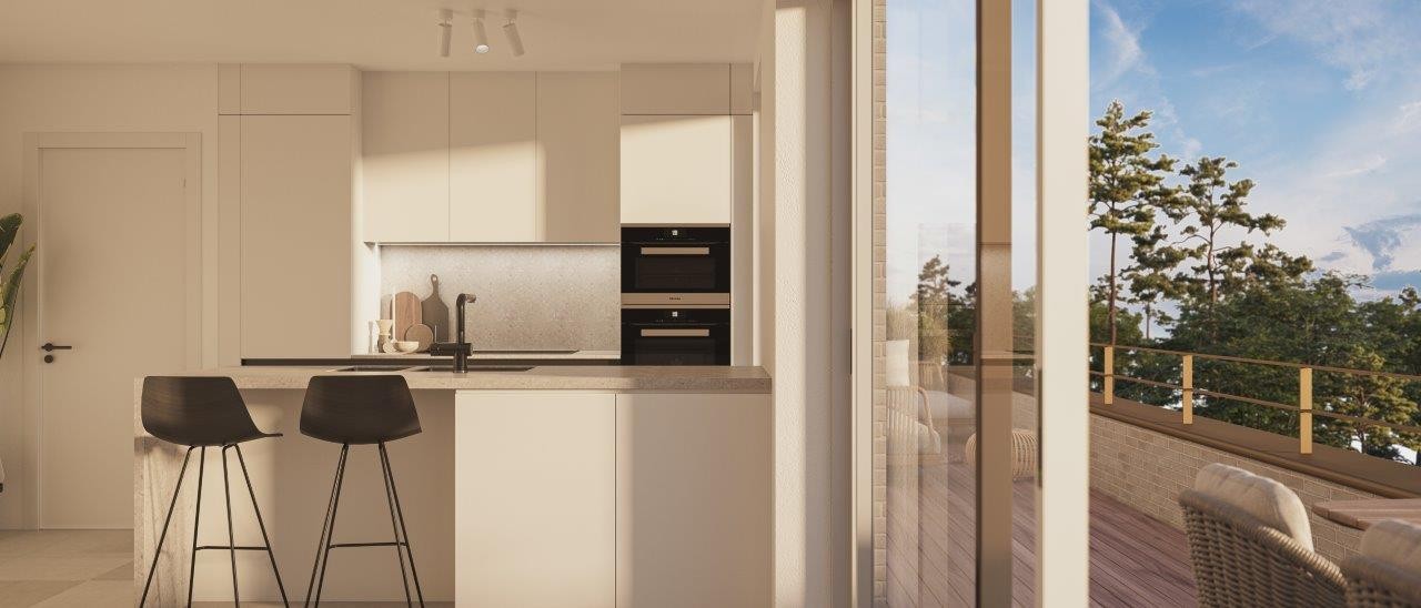 Penthouse met 2 slpks en riant zuidwest gericht terras ( 6% BTW mogelijk) - foto 5