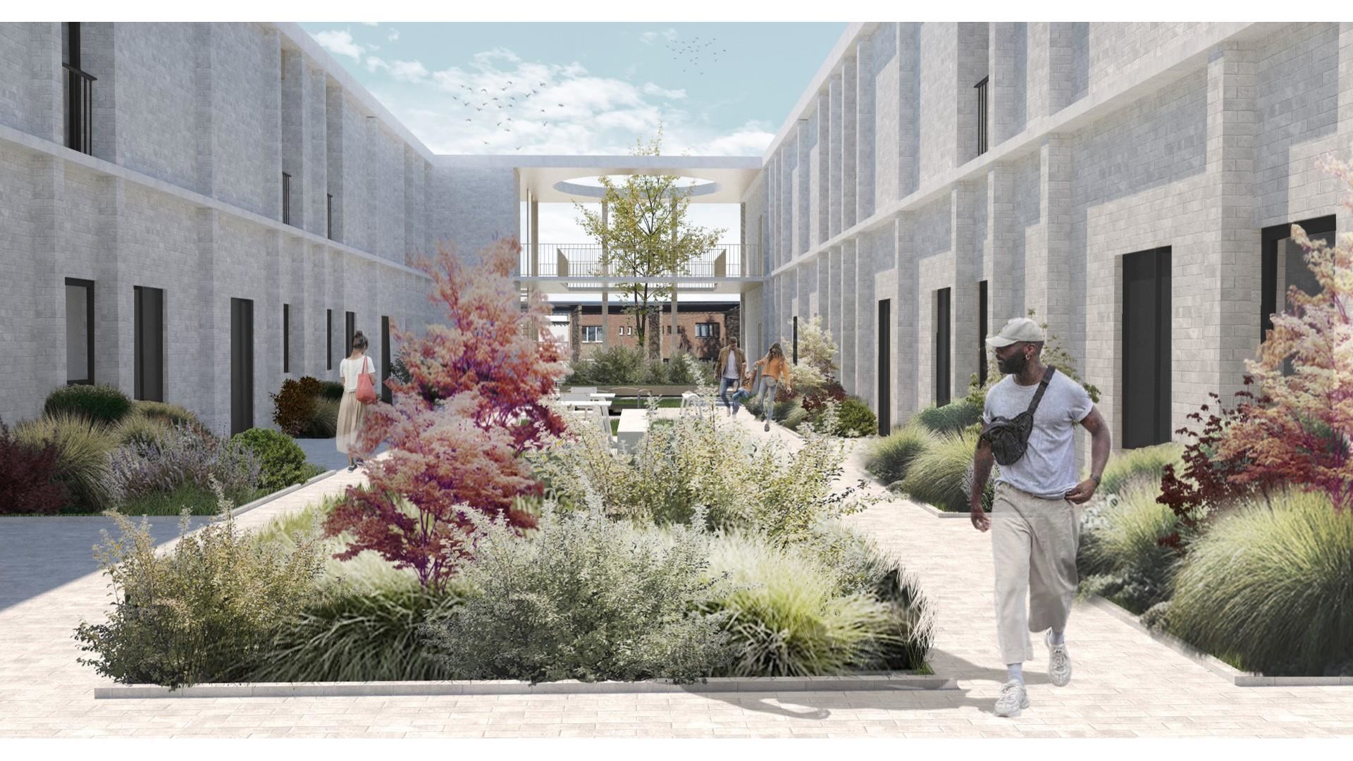 Terrain à batir, avec projet de 20 logements et permis octroyé - photo 4