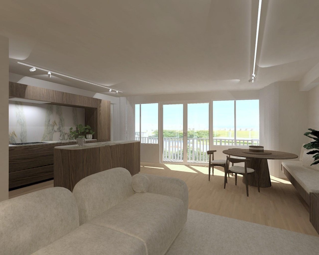 Gerenoveerd 2-slaapkamerappartement met twee zonnige terrassen te Oostende! - foto 2