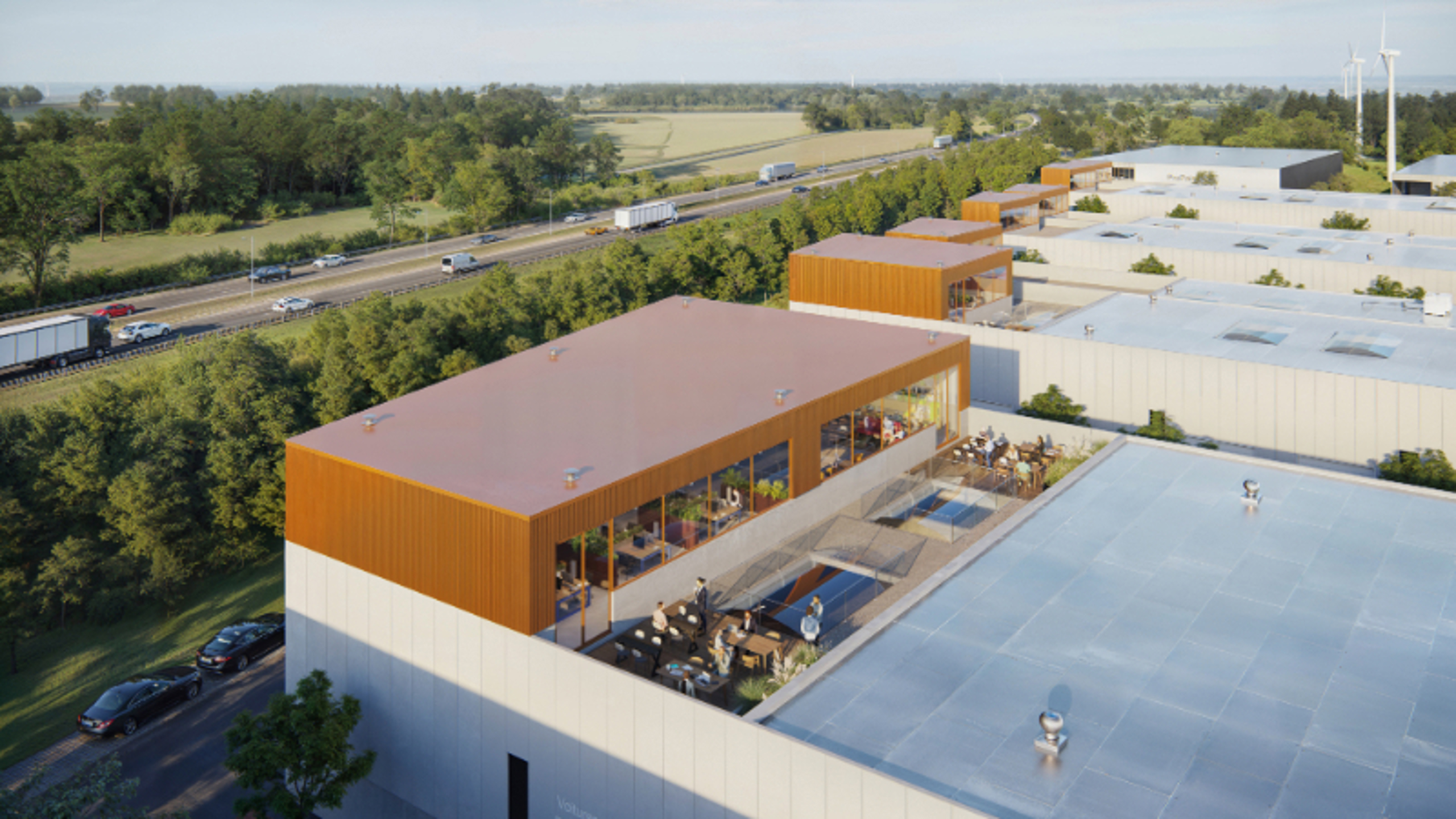 Nieuwbouwproject te koop in de nieuwe industriezone van Fernelmont - foto 5