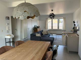 Quietly situated duplex apartment on the 1st & 2nd floor (above a doctor's office) * 1st floor : entrance hall with checkroom, rectangular living...