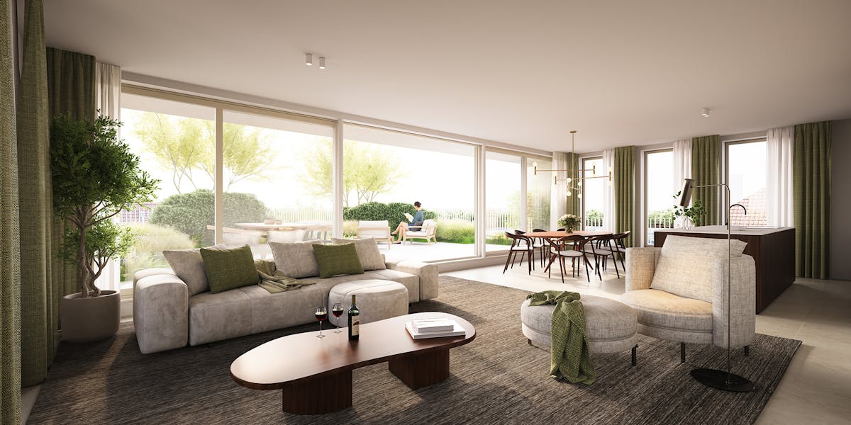 Exclusief tuinappartement in Villa d’Astene nabij Gent - foto 2