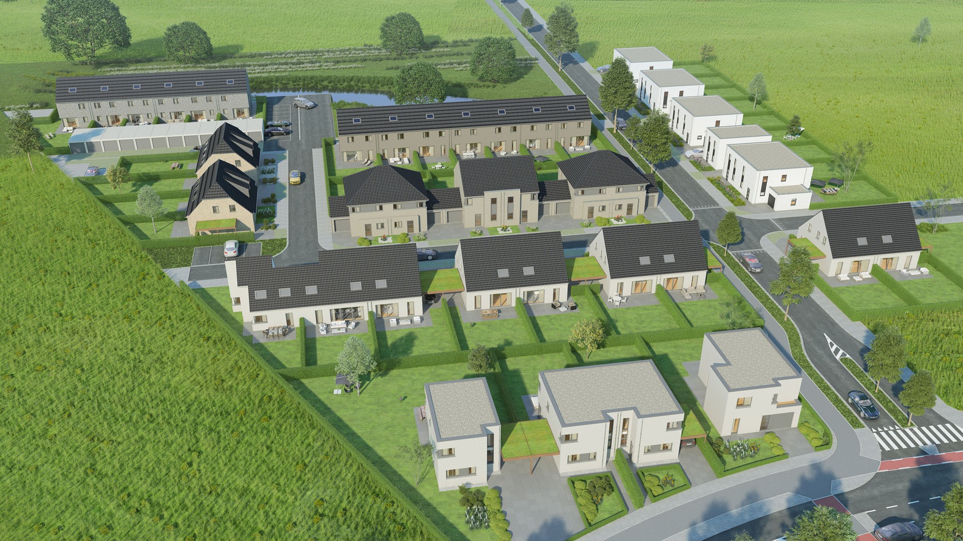 Moderne gesloten bebouwing te Hooglede - photo 3