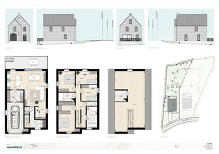 Dit is de linkse woning van 2 prachtige nieuwbouw woningen.De woning heeft een E-peil lager dan 20.  Ventilatiesysteem D, is voorzien van...