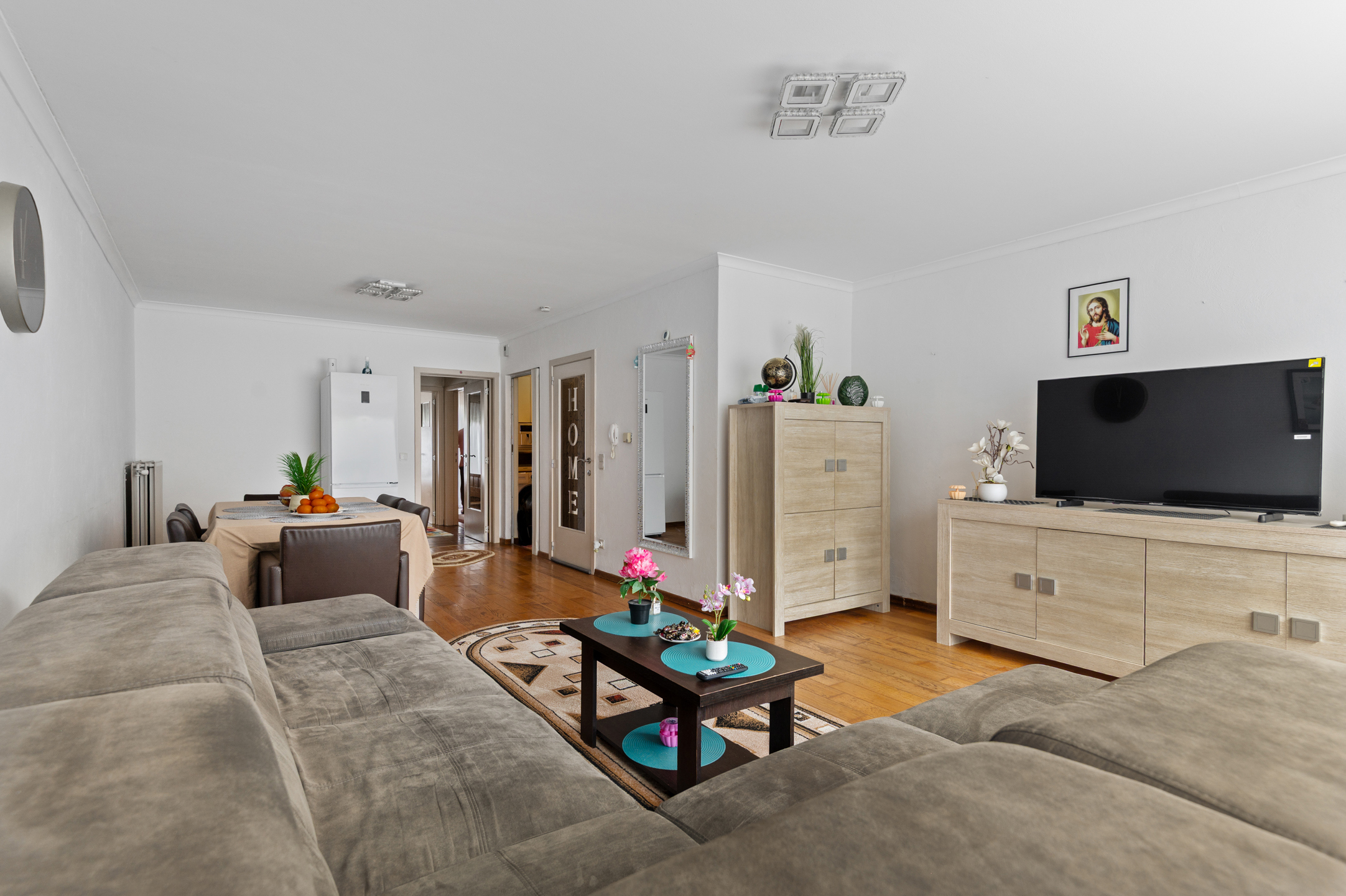 Gelijkvloers appartement met 2 slaapkamers en tuin - foto 5